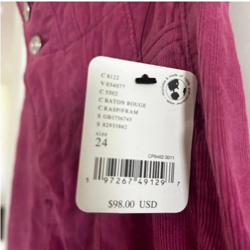 Free People- We The Free Jayde Cord Flare Jeans 
Size 24 NWT - Picture 4 of 13